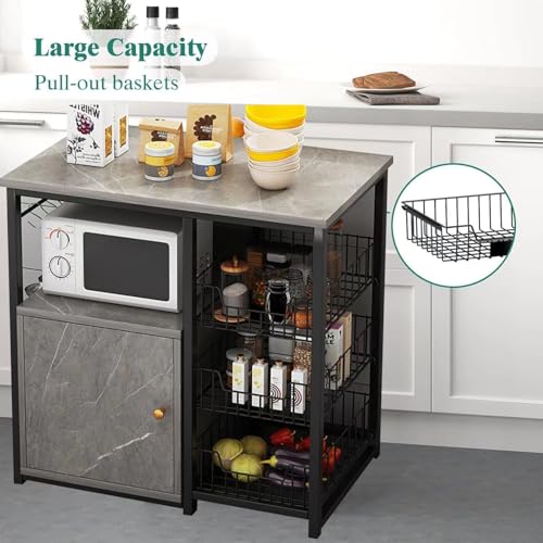 Cocina, mueble cocina microondas Marca ABENNLY (2)