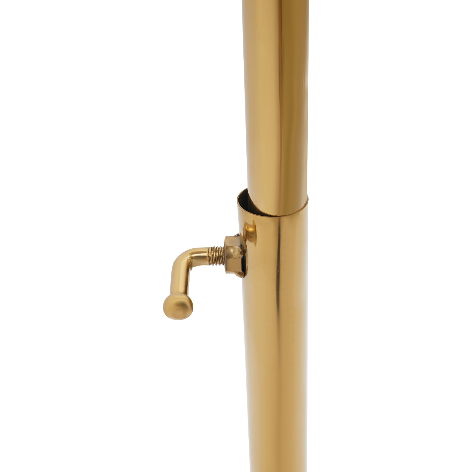 Männliche Fenster Gliederpuppe,Metallständer Kleiderform,Männlich Ankleidepuppe,Einstellbare Haltungsbekleidung Form,Drehbare Und Bewegliche Mannequin,für Bekleidungsgeschäfte (Gold, L)