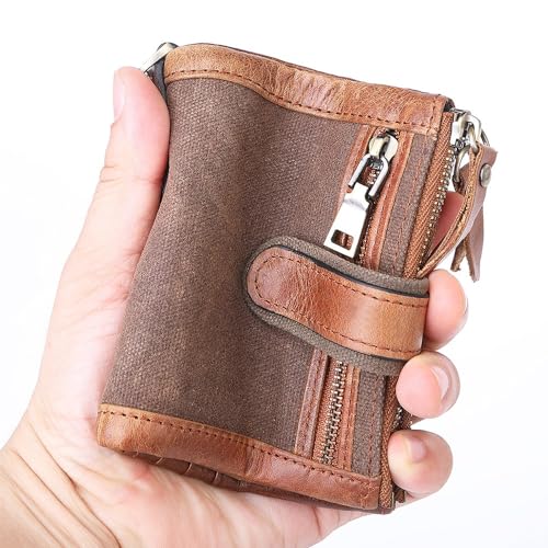 Wallet Men's Multi-card Money Clip Brush Splice Layer Wallet(white-Patch five-pointed star4)3