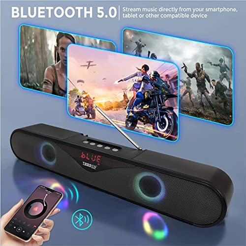 Image of (Tessco FS-345) Wireless Bluetooth Speaker - Iron Ash