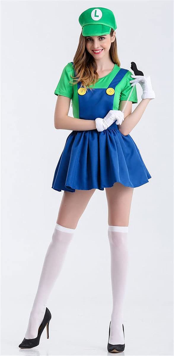 Amazon.co.jp: 女性セクシードレスプランバーコスチュームアダルト