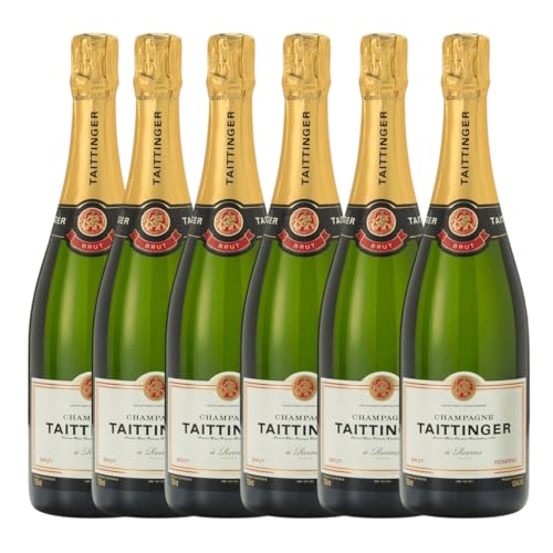 Taittinger Brut Reserve Champagne 75cl (Pack of 6)