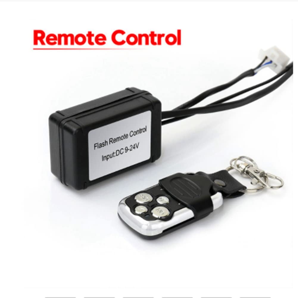 Kit De Faisceau De Câblage Pour Barre Lumineuse À Led, 4 Câble 12 V, Bouton Noir, Interrupteur