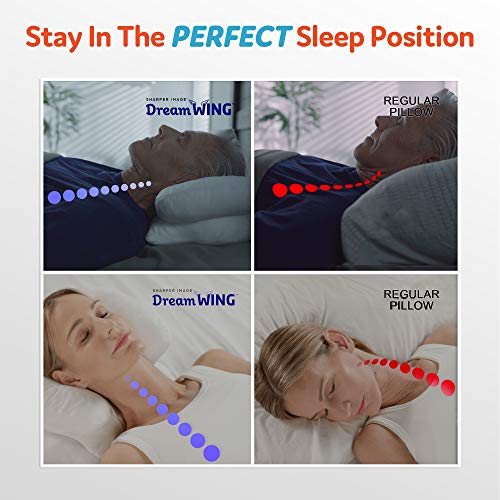Almohada cuña espuma viscoelástica estándar suave blanca miniatura 4