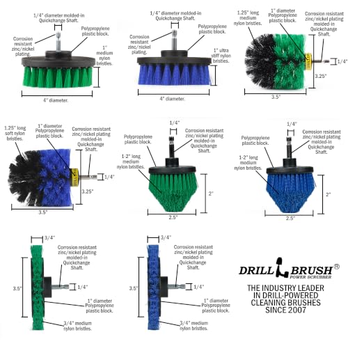 Image of Electric Tile Grout Cleaner Brush for Bathroom, Shower, Kitchen, & More