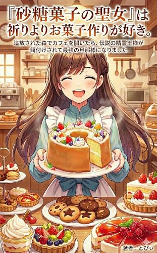 『砂糖菓子の聖女』は祈りよりお菓子作りが好き。: 追放された森でカフェを開いたら、伝説の精霊王様が餌付けされて最強の旦那様になりました