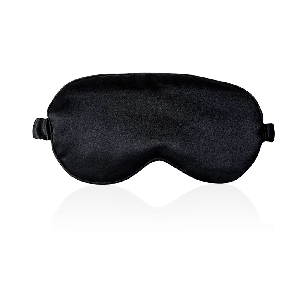 Sleep Mask 100% Mulberry Silk Eye Mask, Blinder for Total Blackout & Zero Pressure,Eye Mas...