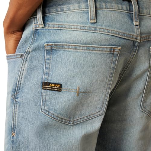 Image of Ariat Men's Rebar M4 Relaxed DuraStretch Basic Stackable Straight Leg Jean