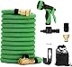 Flexibler Gartenschlauch 50m mit 9 Sprühmodi und Metallarmaturen