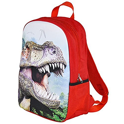 Rhode Island Novelty 14 Inch 3D Foam T-rex Backpack