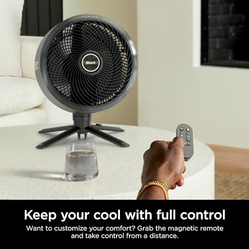 Shark FlexBreeze Fan - Indoor & outdoor oscillating fan, pedestal & tabletop, corded & cordless portable fan with outdoor InstaCool misting attachment - FA222