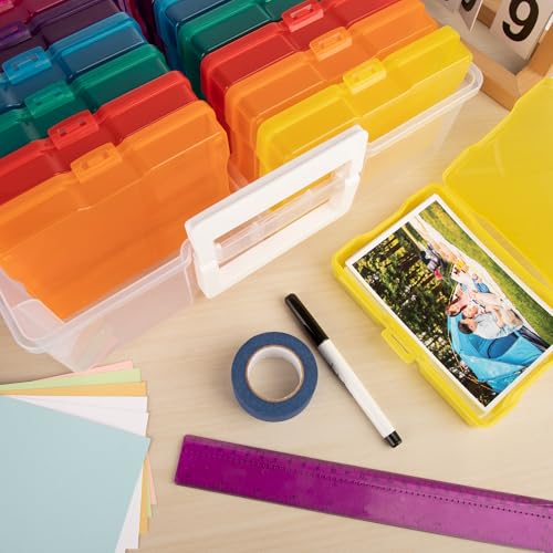 Craftgenes 29514C Colorful Plastic Photo Storage Box thumb #1