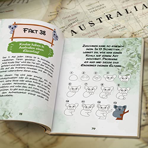 Das große Koala Buch für Kinder: Einzigartige Fotos und Fakten über Koalas inkl. Koala-Quiz und zahlreichen Spielen zum Ausfüllen. Großer Spaßfaktor garantiert!