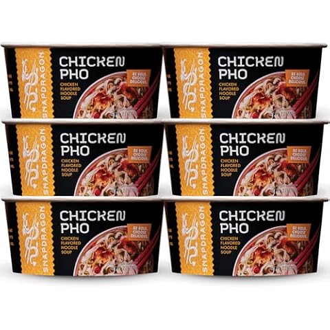 Snapdragon Chicken Pho Instant Noodle Bowls Cover