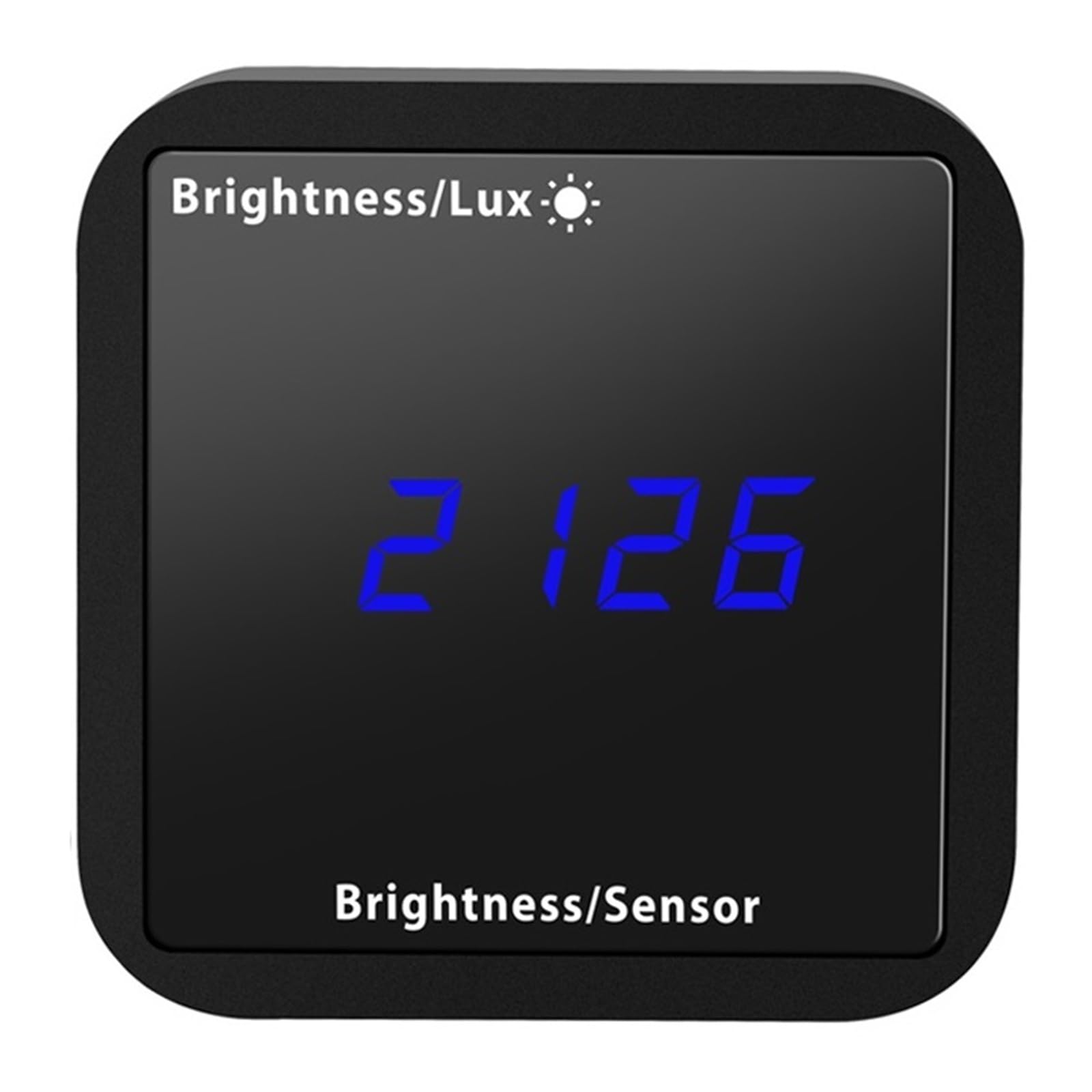 Tuya ZigBee WIFI Inteligentny Iluminometr Czujnik Temperatury I Wilgotności Wyświetlacz LED Kontrola Aplikacji Dla Miernika Luksów DużY ZasięG, Wysoka Precyzja(Tuya WiFi)