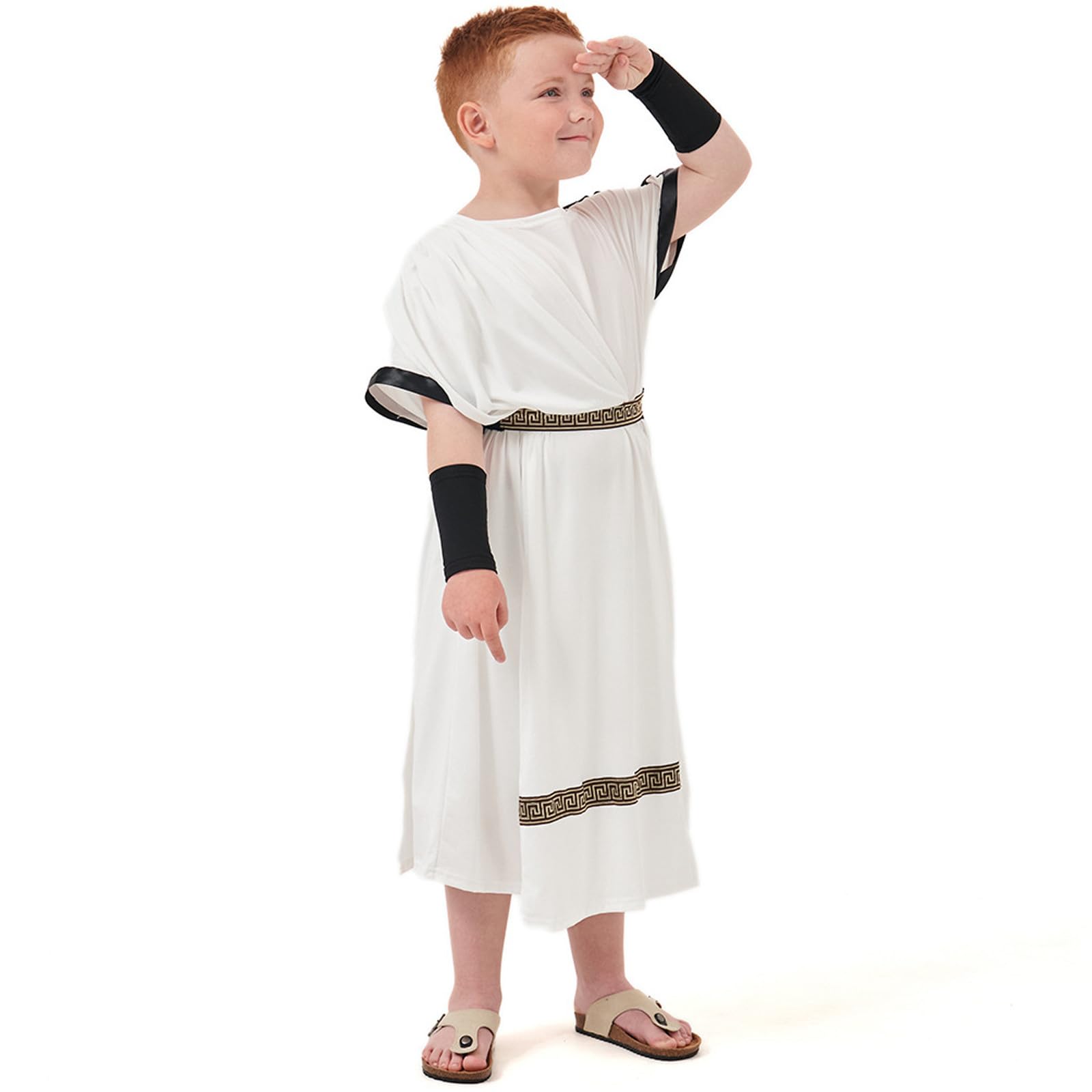 Generisch Kinder Halloween Toga Robe Antike Griechische Römische Cosplay Kostüm,Weicher Stoff · klassische Wickelform · ideal für Rollenspiel & Kostümparty · Einheitsgröße für Kinder