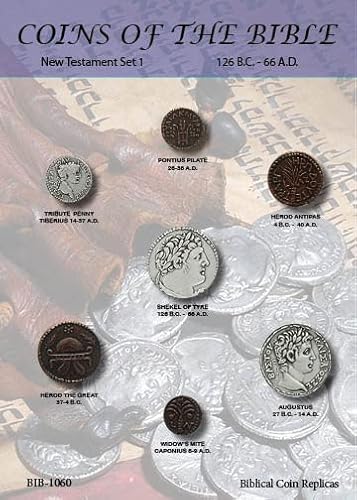 Museum-Quality Biblical Replica Coin Set | Jesus' Lifetime | Ancient