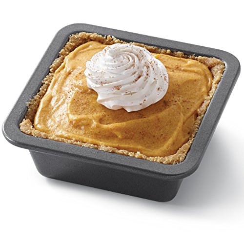 Wilton Mini Non-Stick Square Cake Pans Set, 4-Piece #TOP3