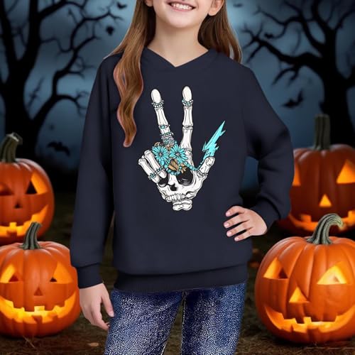 Cute Hoodies for Teen Girls Loose Graphic Hooded Sweatshirt Long Sleeve Halloween Pullover 2025 Winter Hoodies4
