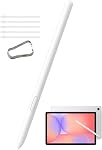 Onglet Galaxy S10 Lite Stylus Pen Touch écran Style S pièce de remplacement de stylo pour Samsung Galaxy Tab S10 Lite avec Tweezer pour Conseils/Nibs (Blanc)