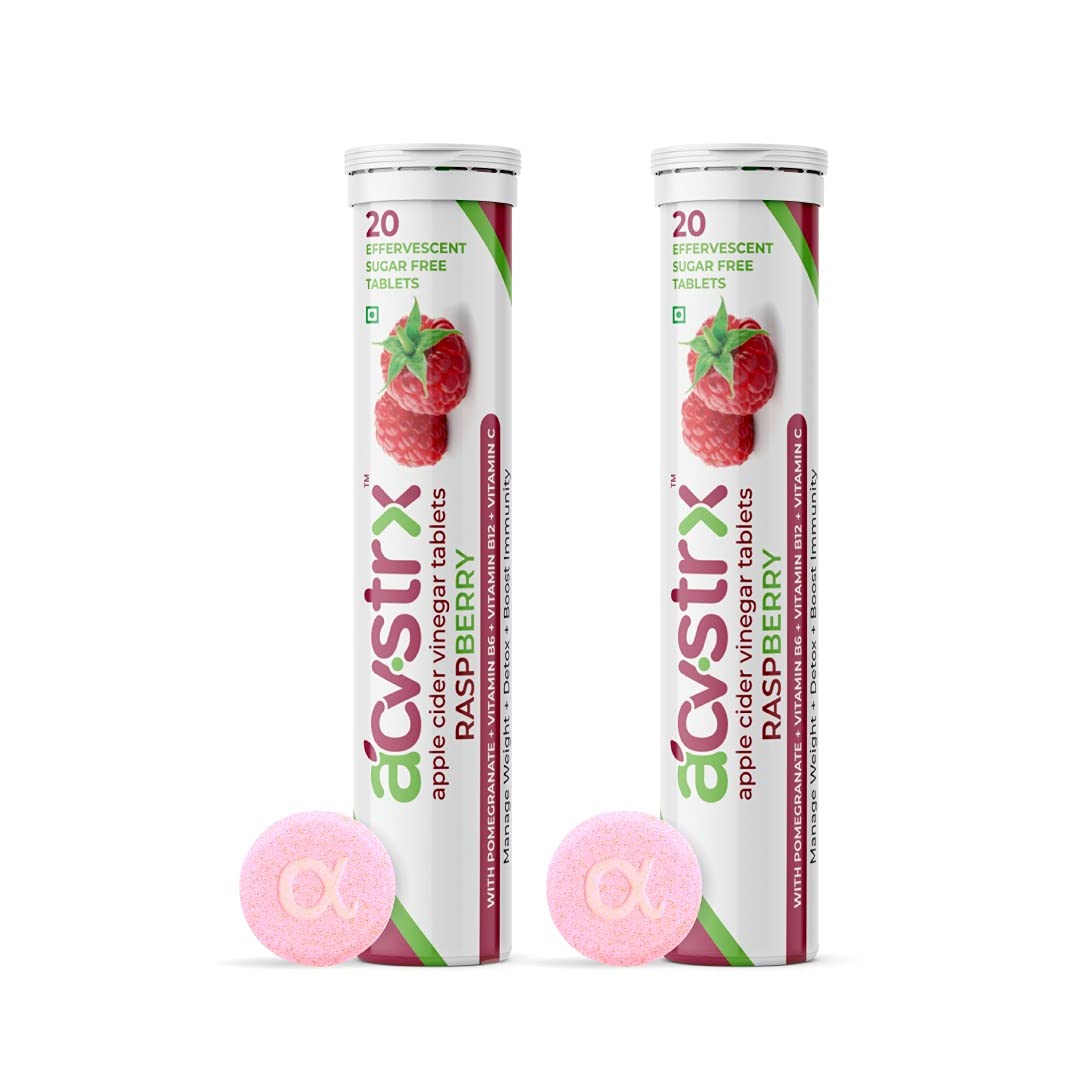 Buy ACVSTRX Raspberry World’s first flavored apple cider vinegar s