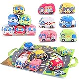 【Spielzeugautomatte / Organisationstasche】: Kommen Sie mit einer Spielzeugautomatte, ideal für Kinder, um mit Eltern, Brüdern / Schwestern oder Partnern zu spielen. Das Tuch kann auch in eine Aufbewahrungstasche gefaltet werden, die für Kinder leicht zu organisieren und zu tragen ist und ihre Selbstverwaltungsfähigkeiten entwickelt.