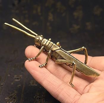 銅製　蝗　バッタ 銅製 蝗 バッタ