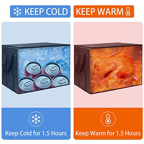 Civjet CIV_IB_BK_3XL_1 Insulated Food Delivery Bag thumb #2
