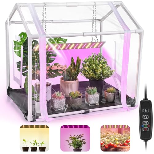 Meonum Mini Greenhouse for Indoor Outdoor, 23.6'L x...