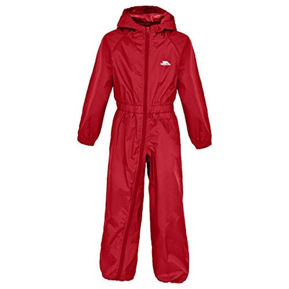 Trespass Button Mixte combinaison de ski à capuche poches extérieur - -