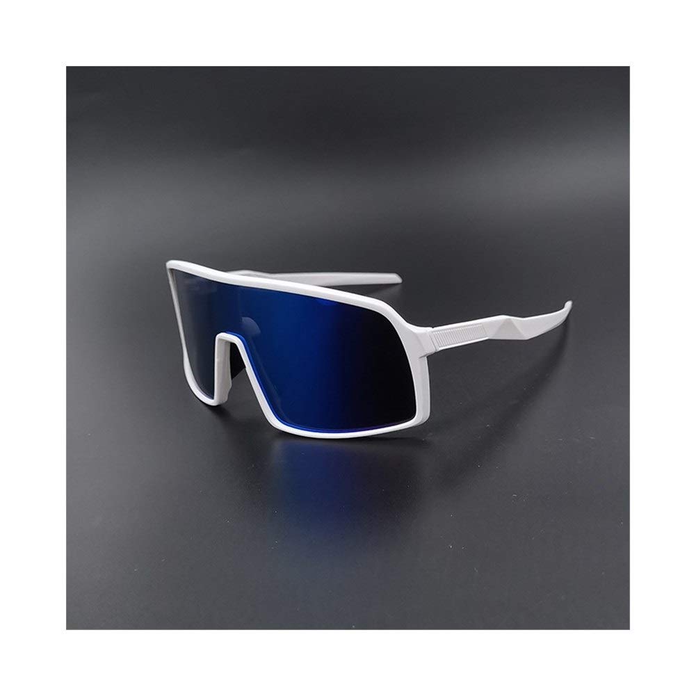 Lunettes De Soleil Sport UV400 Homme/femme – Monture Semi-cerclée TR90 Avec Verres Miroir, Idéales Pour Cyclisme, Running, Randonnée