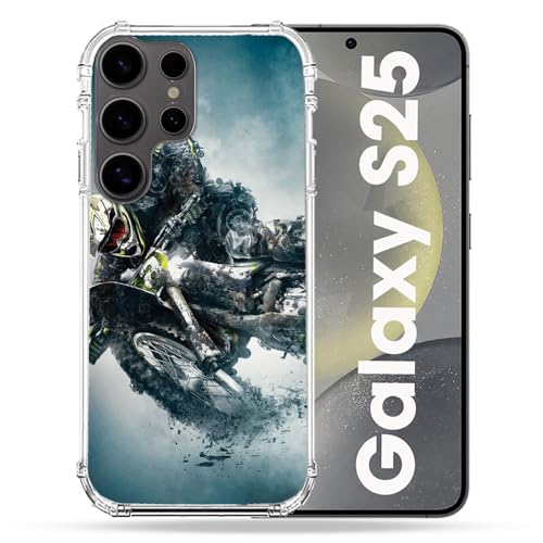 Coque renforcée Samsung S25 antichoc Moto Cross