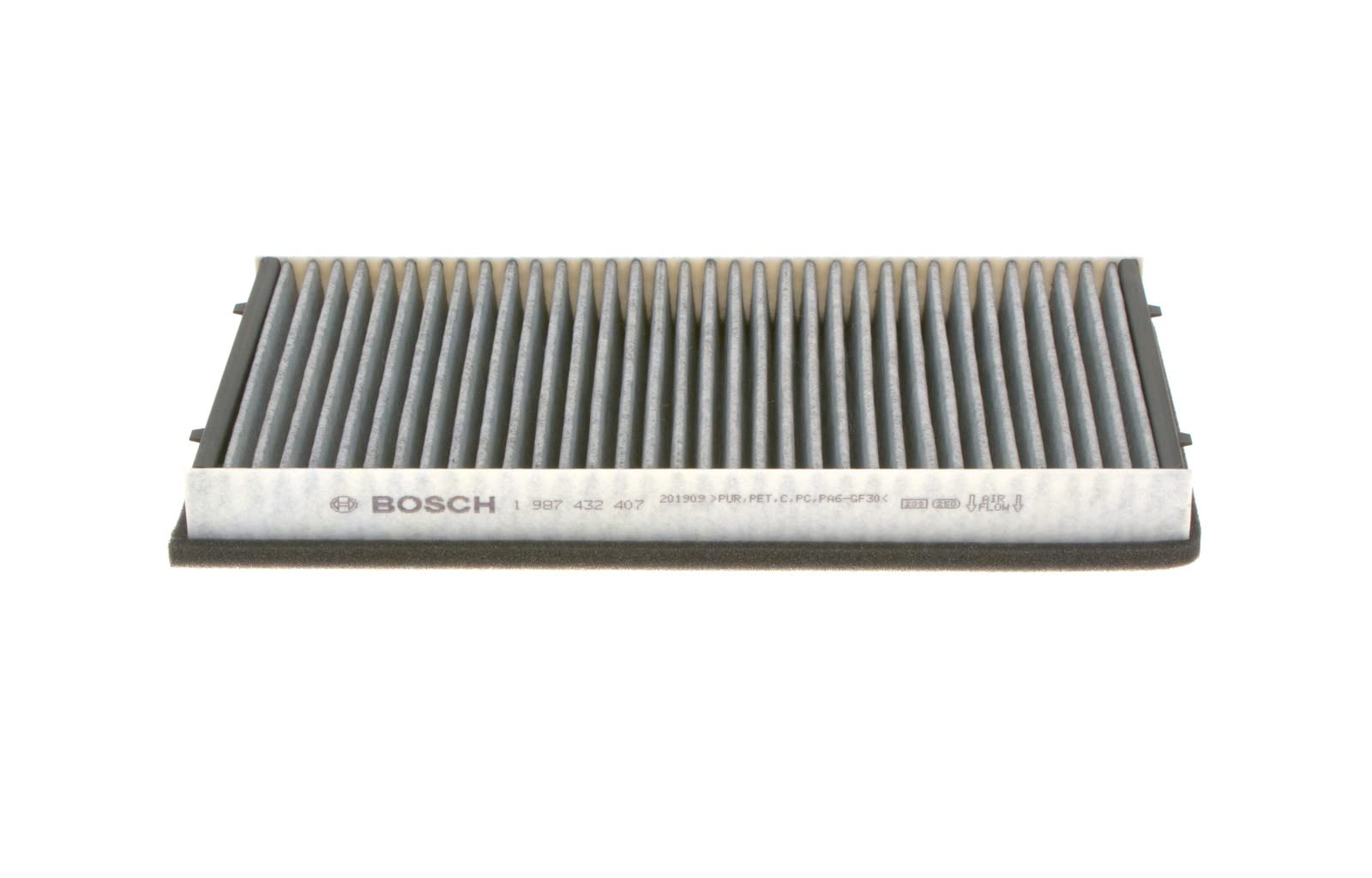 Filtre Habitacle Bosch R2407 Charbon Actif - Anti-odeurs Et Pollen - Pour Air Pur Dans La Voiture