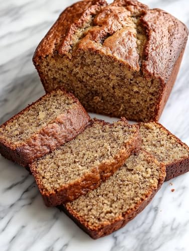 Vegan and Gluten Free Banana Bread : Single Recipe - Simple Baking For Healthy Diet
