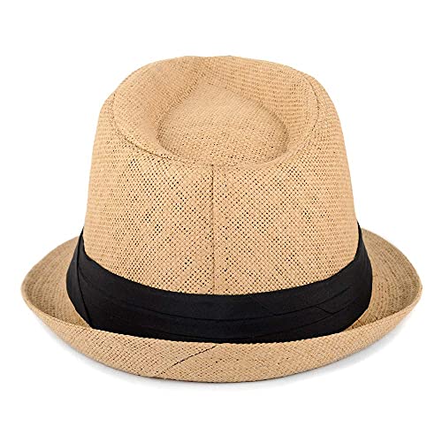 Westend Unisex Short Brim Fedora - Hats For Men & Women + Panama Hats & Straw Hats #TOP2