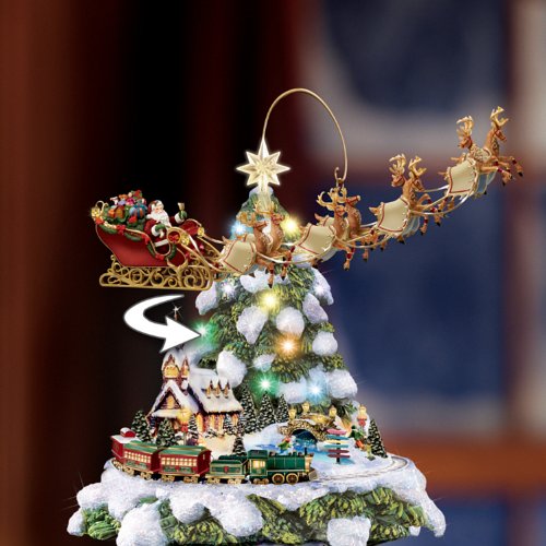 トーマスキンケード クリスマスリース ビクトリア朝のクリスマスビレッジ 美品】トーマスキンケード☆ビクトリア朝のクリスマスビレッジリース