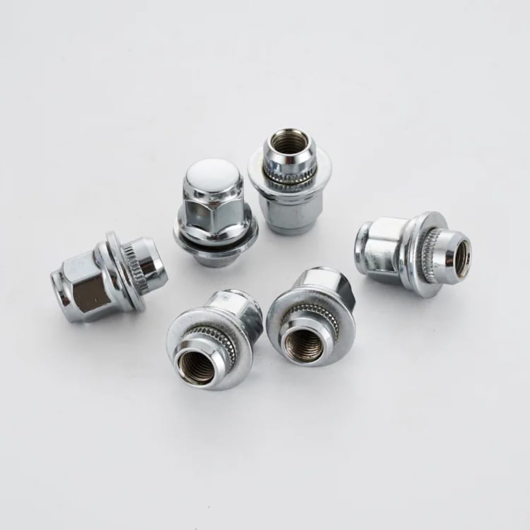 Nakrętki do Kół dla Infiniti, 20 szt. nakrętek kół M12x1,25 z łbem sześciokątnym 21 mm, długość 38 mm, 40224-JK00A