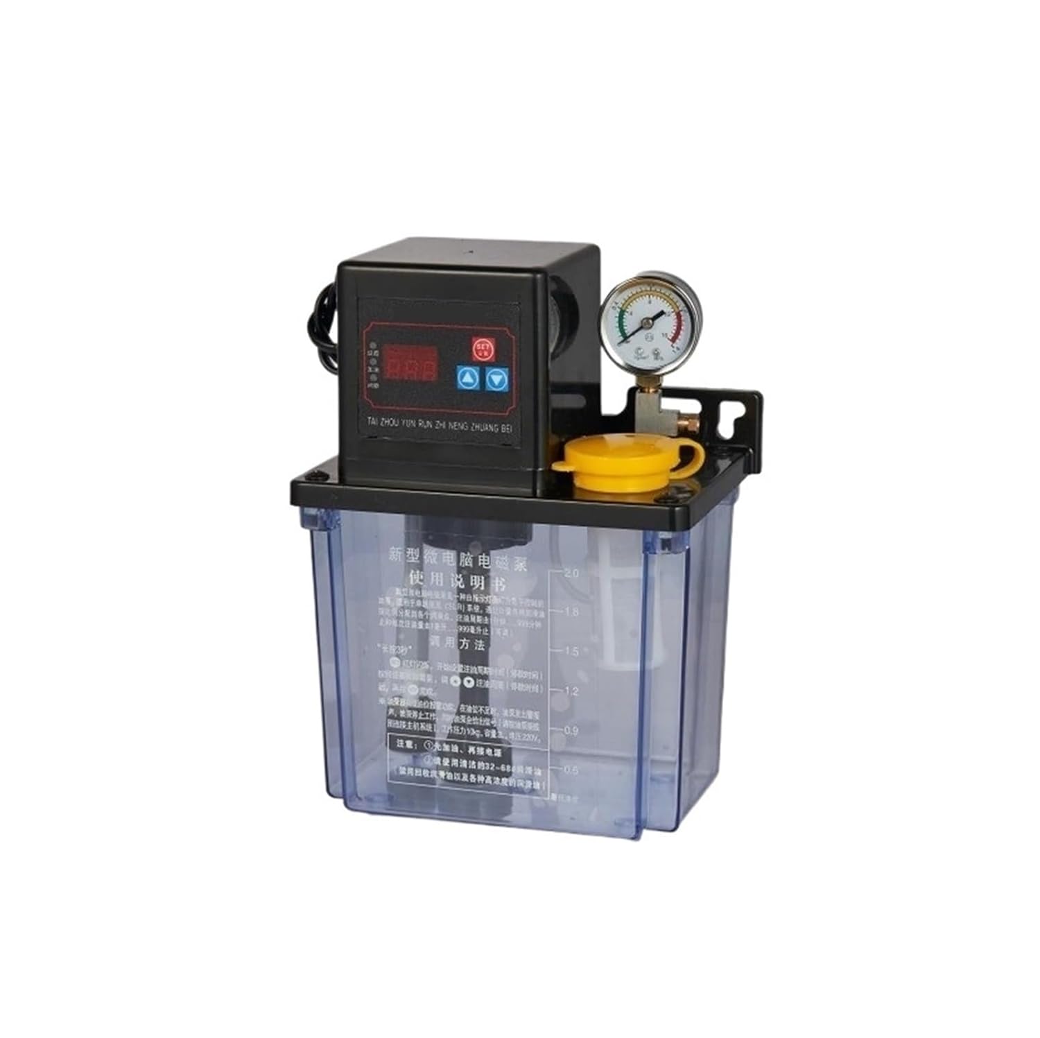 Automatic Numerical Control Lathe Electric Lubricator 220V electromagnetic(1L Solenoid 24V DC)