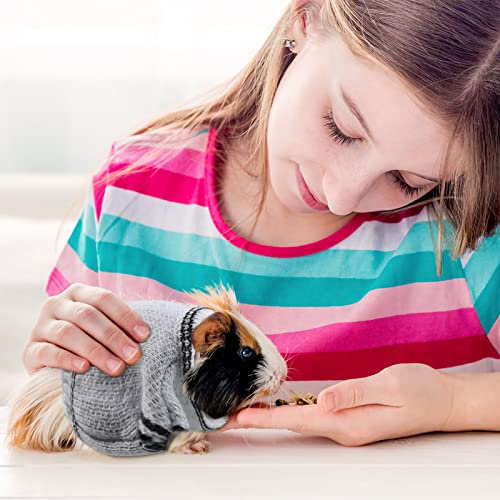 4 pieces guinea pig clothes costume for guinea pig ferret sweater bunny hamster clothing guinea pig outfits small animal warm vest winter pet sweatshirt rabbit apparel accessory cosy t-shirt 6 4 pieces guinea pig clothes costume for guinea pig ferret sweater bunny hamster clothing guinea pig outfits small animal warm vest winter pet sweatshirt rabbit apparel accessory cosy t-shirt - image 7