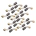 Aexit 10 Pairs Mounts & Accessories Electric Drill Motor Rotary Power Tool Carbon Brush 6 x 6.5 x Accessories 12mm Black