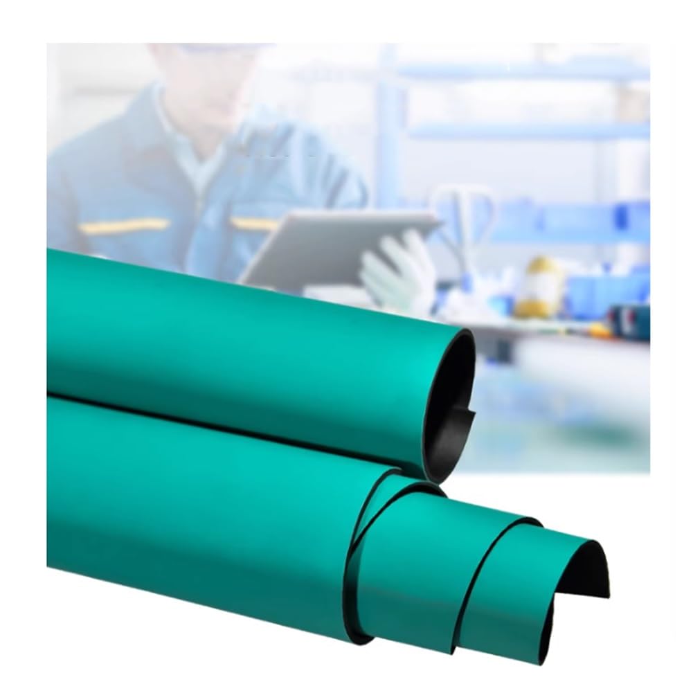 Tappetino antistatico per banco da lavoro in PVC, resistente alle alte temperature (300 °C) durevole, perfetto per scrivanie e postazioni di lavoro, riparazione e assemblaggio di elettronica