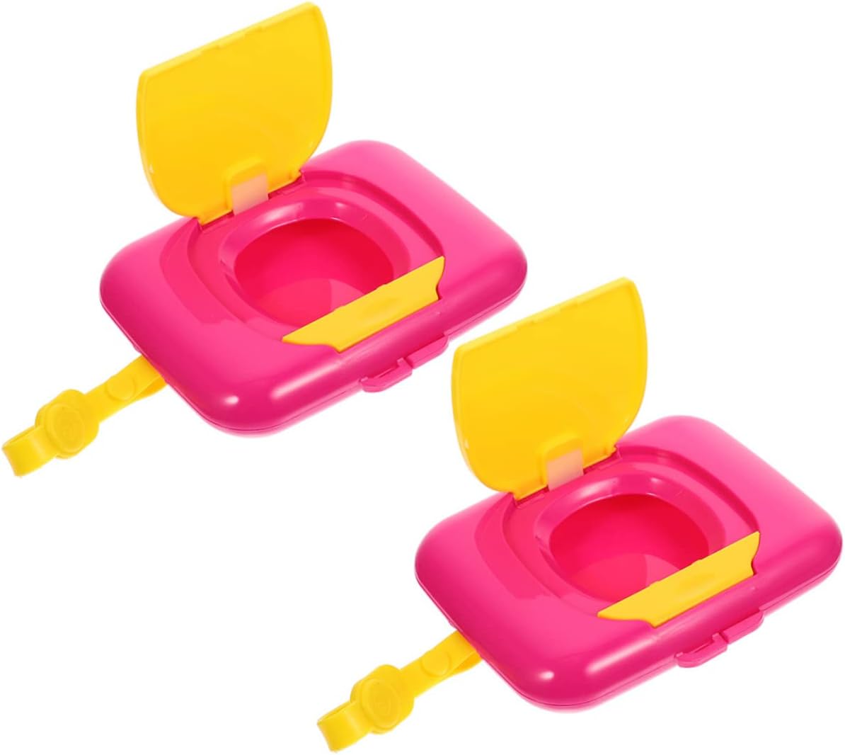 UZSUZZ Boîte à Lingettes Humides Portable Lot De 3 - Distributeur Réutilisable Étanche Pour Bébé En Déplacement