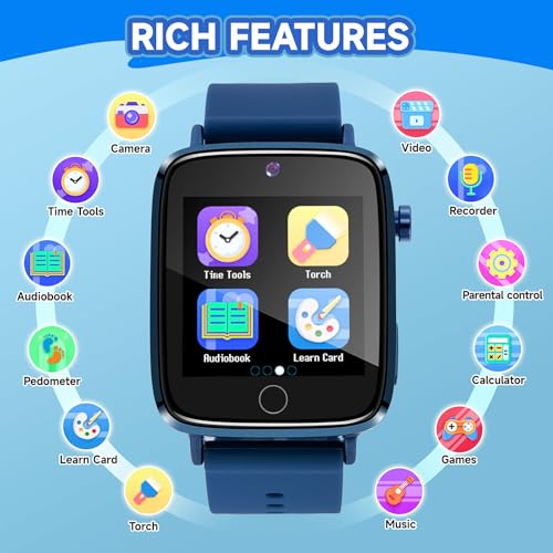 Zuodun KSW-2 Kids Watch Boys Toys With 26 Games, Zuodun Touch Screen Camera Smart Watch thumb #1