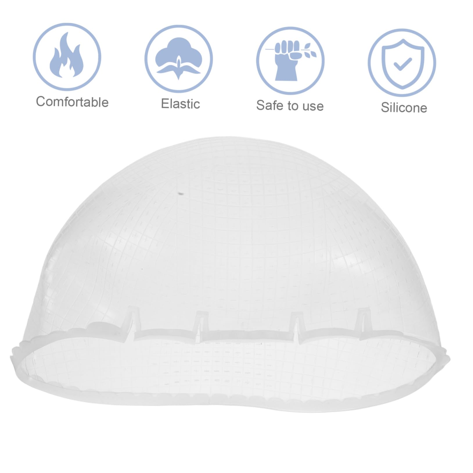 BESTYASH Gorro De Silicona Profesional Para Mechas Para Plopping y Teñido Reutilizable Adecuado Para Salón y Hogar