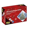 Idena 8325066 Lichtsnoer met 200 leds, voor binnen en buiten, ca. 27,90 m, warm-wit, energielabel N