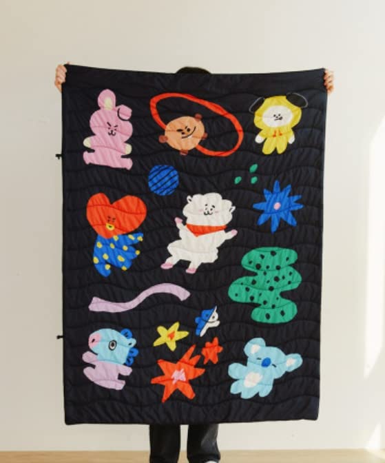 防弾少年団 BLANKET Kpop Bts Fleece Blanket Super Soft Cozy Throw Blanket 50