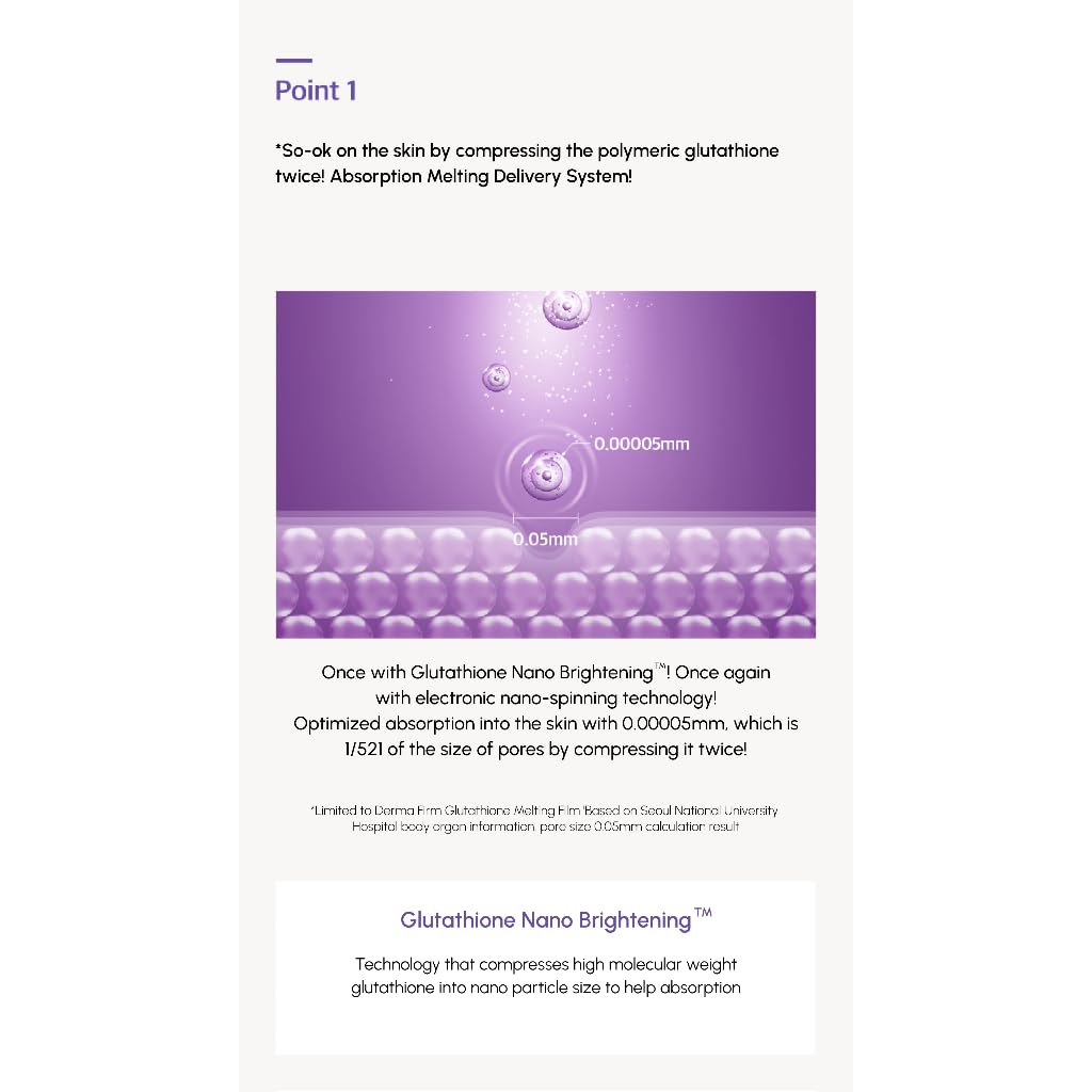 dermafirm glutathione melting film Best skin tone + elasticity care that can be done at home and derived be  effective like aesthetic clinical treatment 💜 #DermaFirm combination of  pure high-content glutathione and collagen is simple, easy