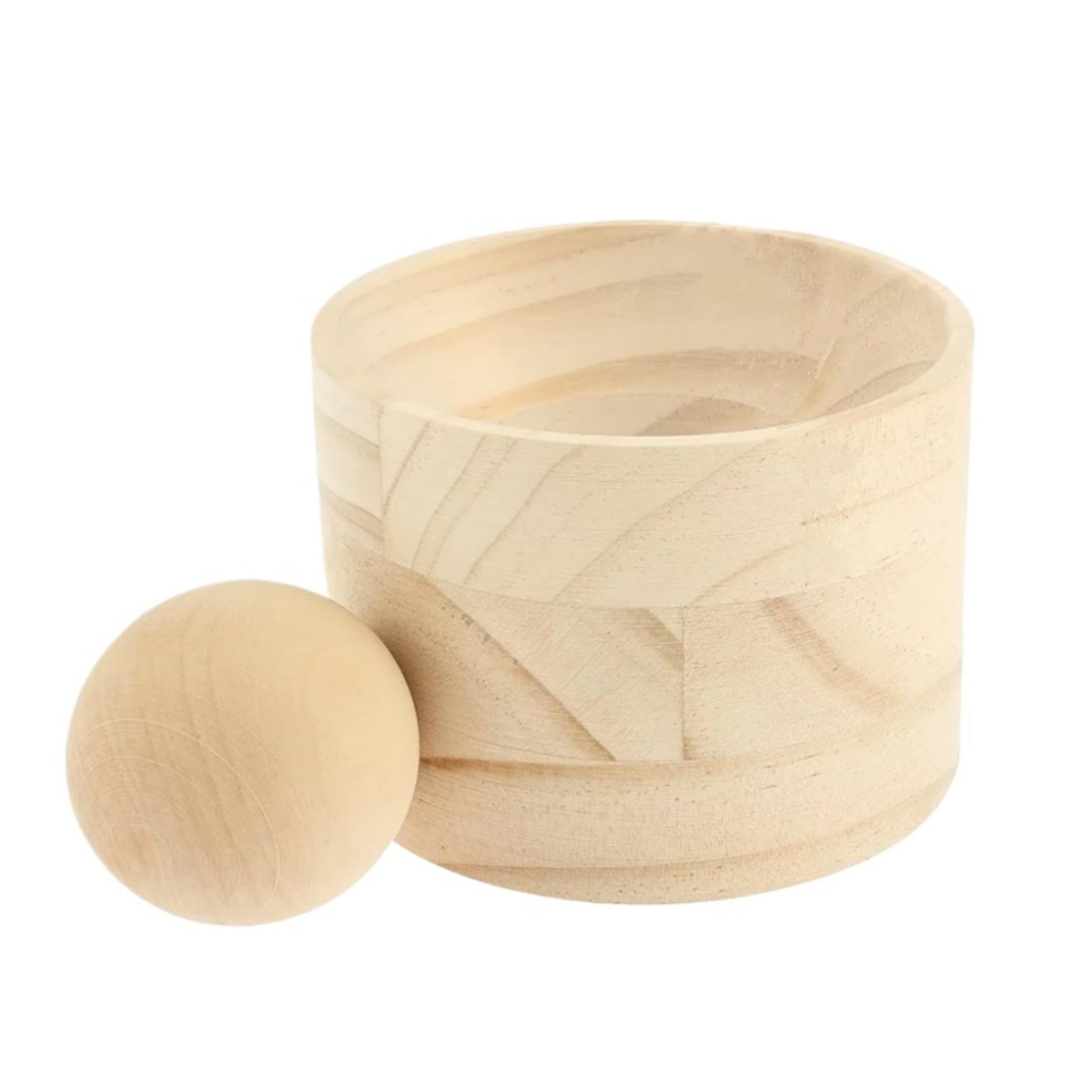 LCANALLYMS Dumpling maker, Wooden Dumpling Press Tool Handmade Round Maker The Ultimate for Pressing Wrappers Quick Wrapper(Wood 1PC)
