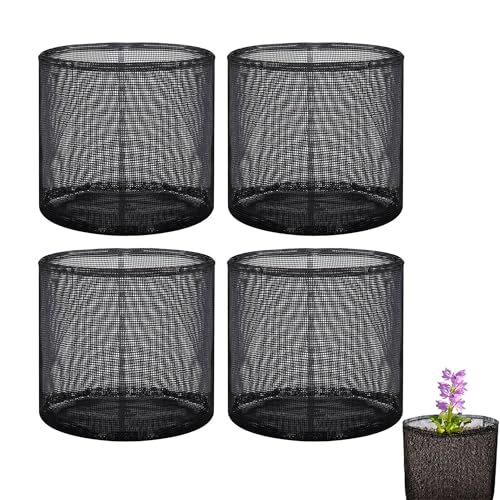 Hayaww Bolsas para Plantas de Estanque acuático Macetas para Estanques Bolsa de Malla Transpirable cestas para Estanque hidropónico Maceta para Plantas Acuáticas Cestas para Plantas de Estanque (A)
