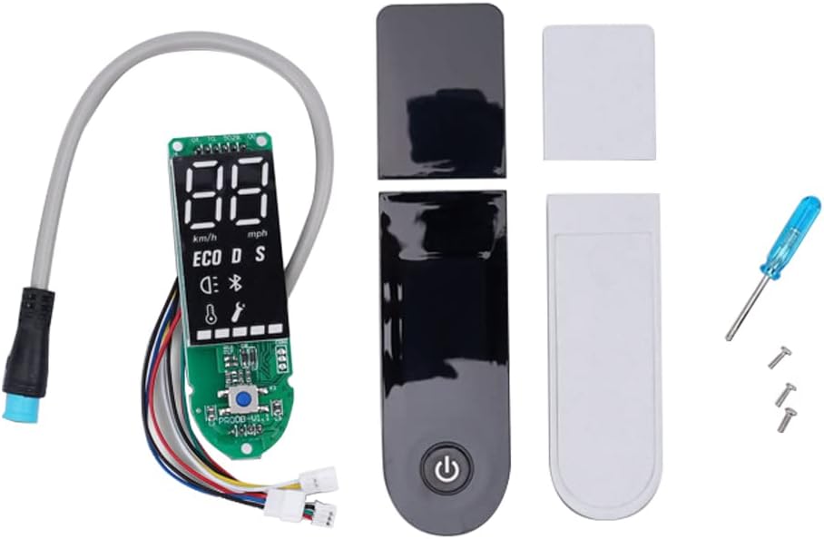 Replacement Circuit Board Compatible with Xiaomi M365/ M365 Pro/ M365 Pro 2, Electric Scooter Dashboard Cover, Electric Scooter Parts Accessories